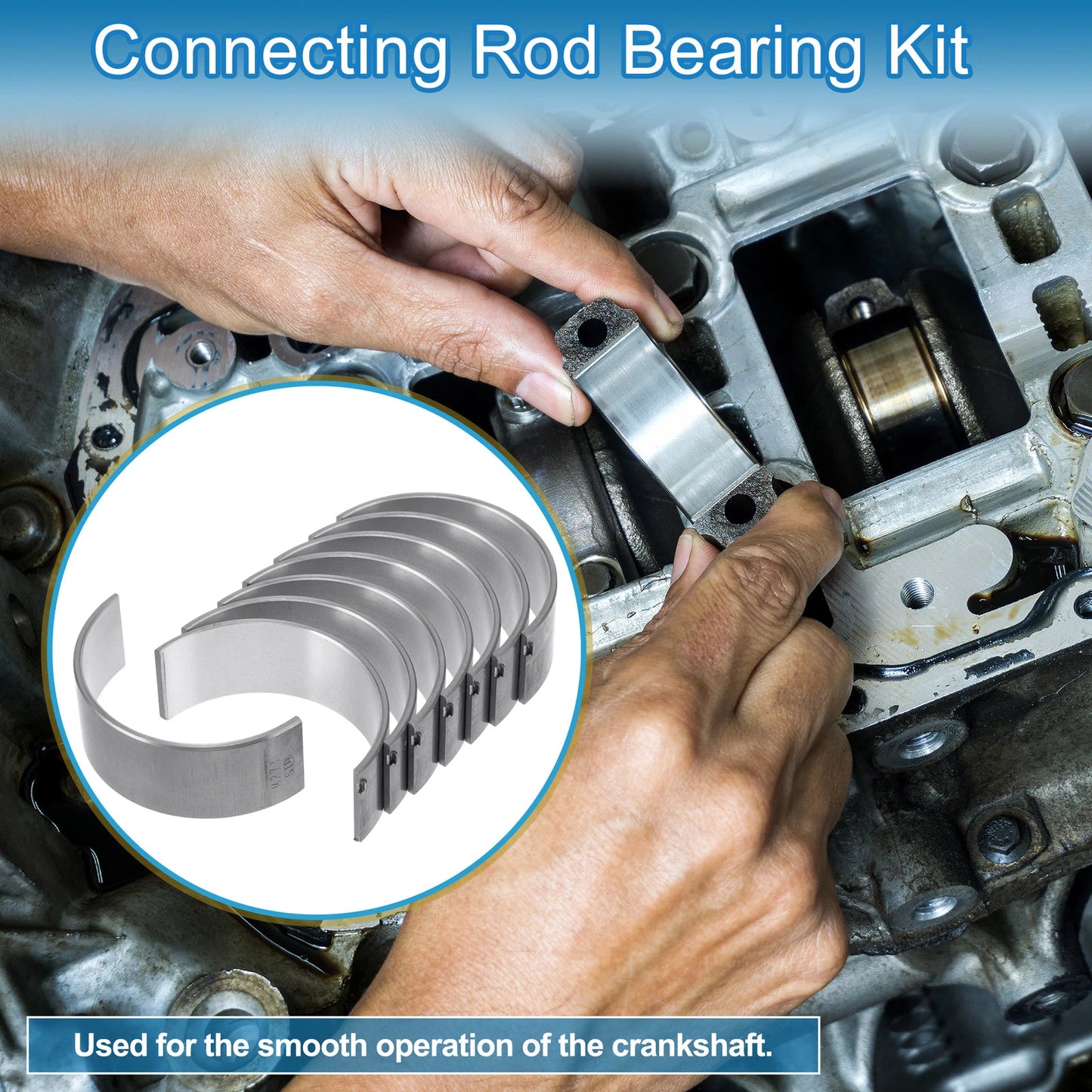 Connecting Rod Bearing Set No. 2710380110 for Mercedes-Benz CLA (2014–2018)