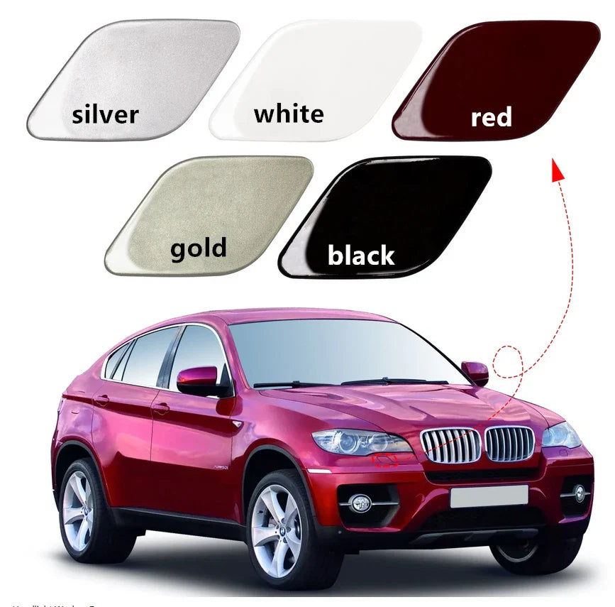 Headlight Washer Spray Nozzle Cover Cap for BMW X6 E71 E72 (2008–2014)