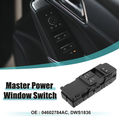 Driver Side Master Power Window Switch for Dodge Challenger (2011-2014)