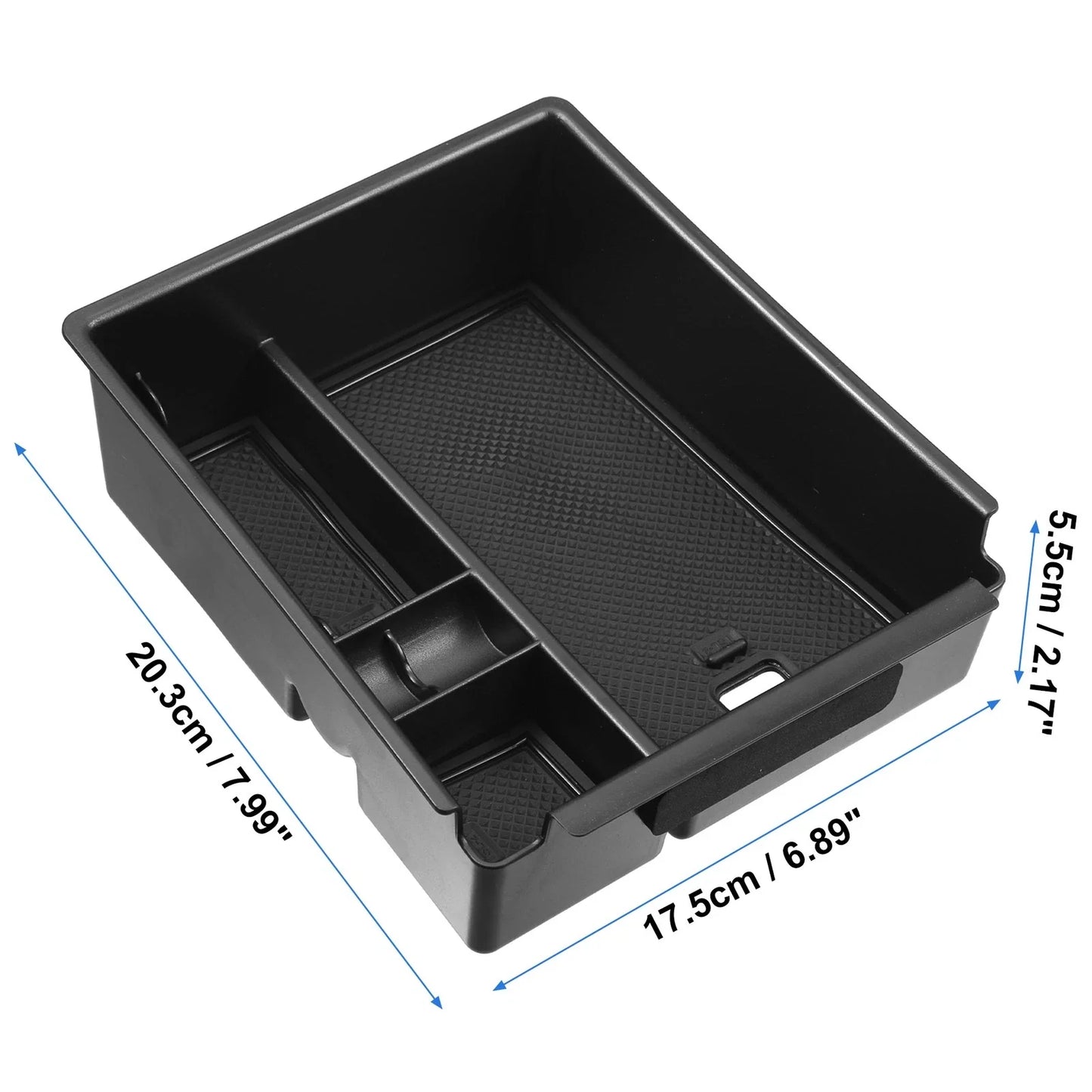 Car Center Console Storage Box for Hyundai Tucson NX4 (2021-2022) Black