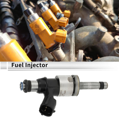Fuel Injector for Toyota RAV4 2.5 (2019–2023) 1 Pc Black Silver Tone