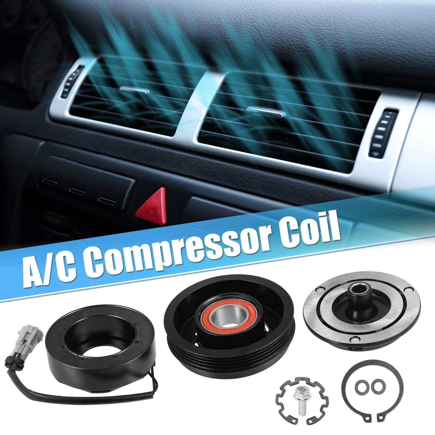 AC Compressor Clutch Kit for Chevrolet Tahoe 5.3L (2000-2014)