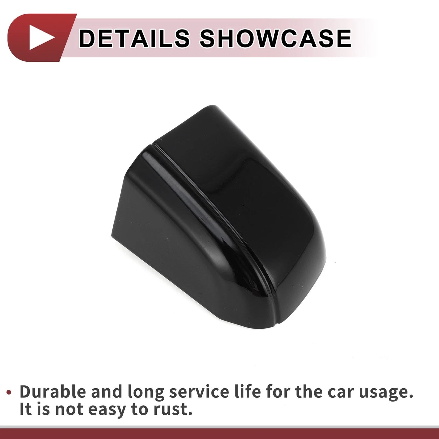 Rear Right Door Handle for Honda Accord MK10 (2018–2020) Black ABS