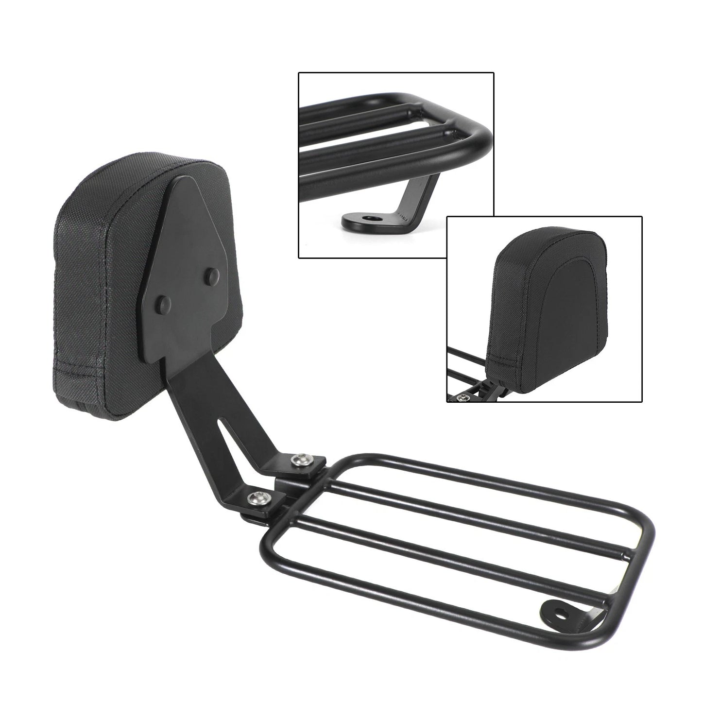 CNC Mirror Caps Black for Yamaha YZF-R6 YZF-R7 (2017–2024)
