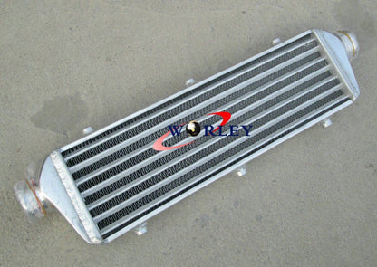 Aluminum Turbo Intercooler 2.25'' Tube & Fin for Universal