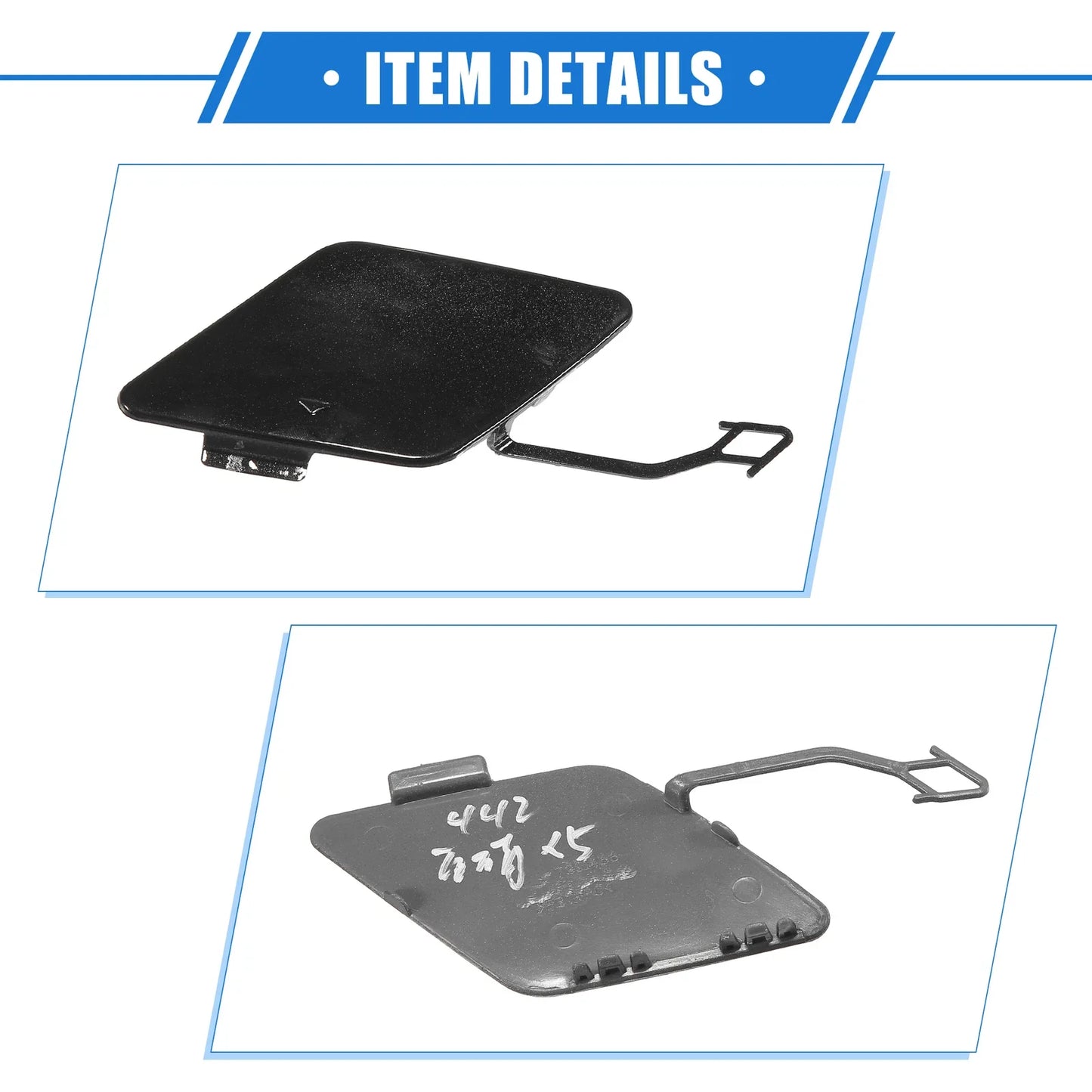 Rear Bumper Tow Hook Eye Hole Cover Cap for BMW 3 F30 (2012-2015)