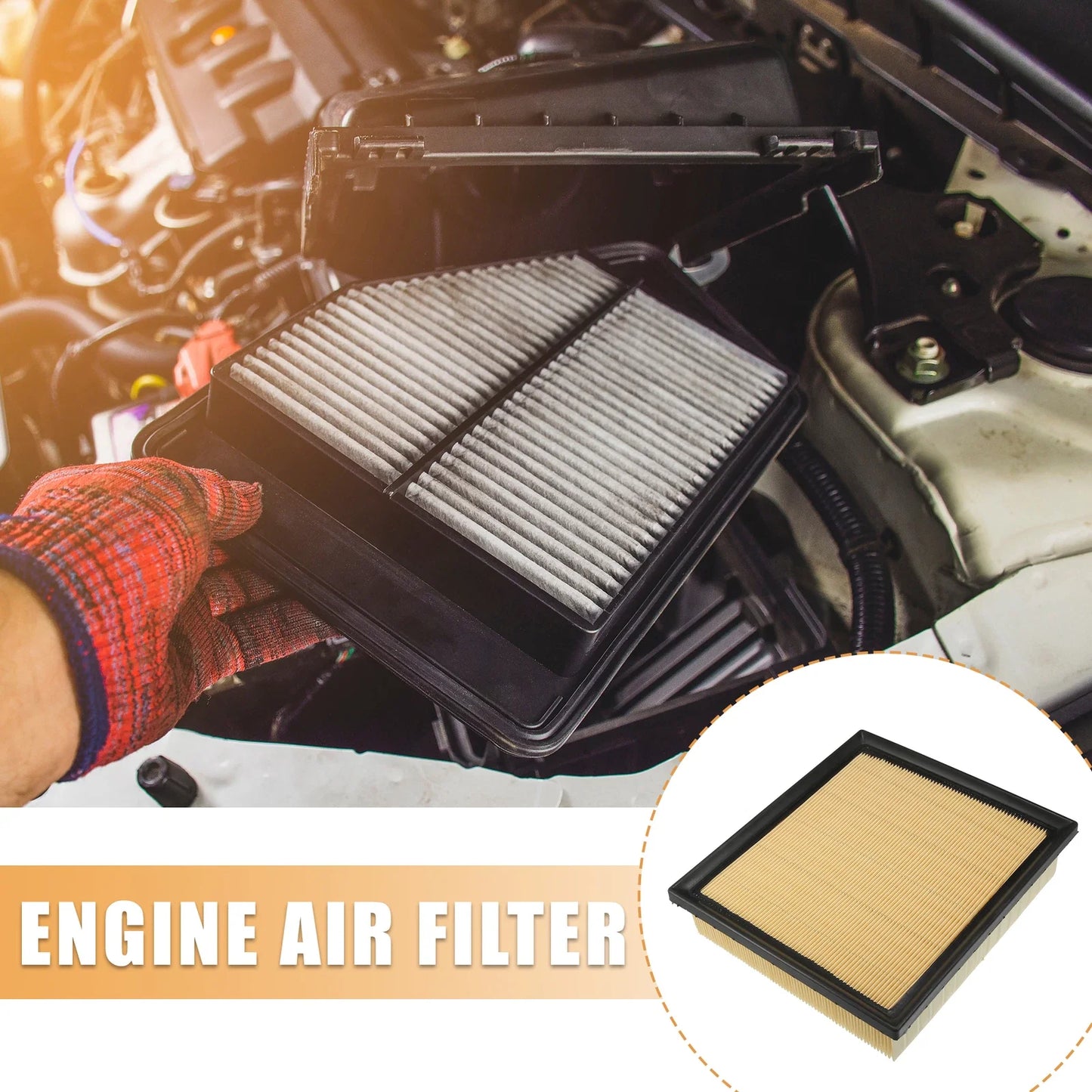 Engine Air Filter for Lexus ES350 (2013-2020) - Replacement 17801-31130