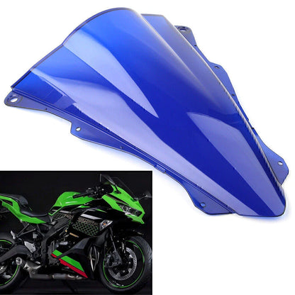 Front ABS Blue Windshield Protector for Kawasaki Ninja ZX25R (2020)