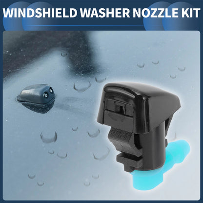 Set of 2 Front Windshield Washer Nozzles No.25823360 for Chevrolet Traverse (2018–2023)