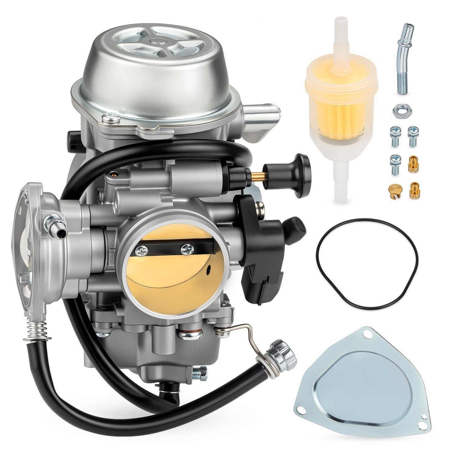 Carburetor & Fuel Filter for Yamaha YFZ450 (2012–2013)