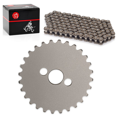 Camshaft Sprocket & Timing Chain for Honda XR80 XR80R XL80S (1979–1999)