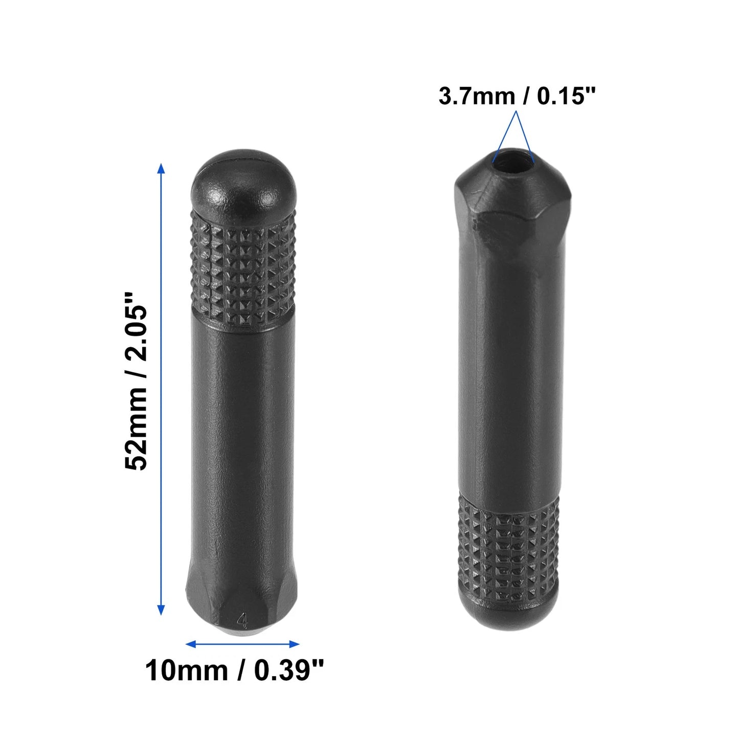 2X Door Lock Rod Knob Black for Honda Accord (2003–2007) No.72137-SDA-A00ZA