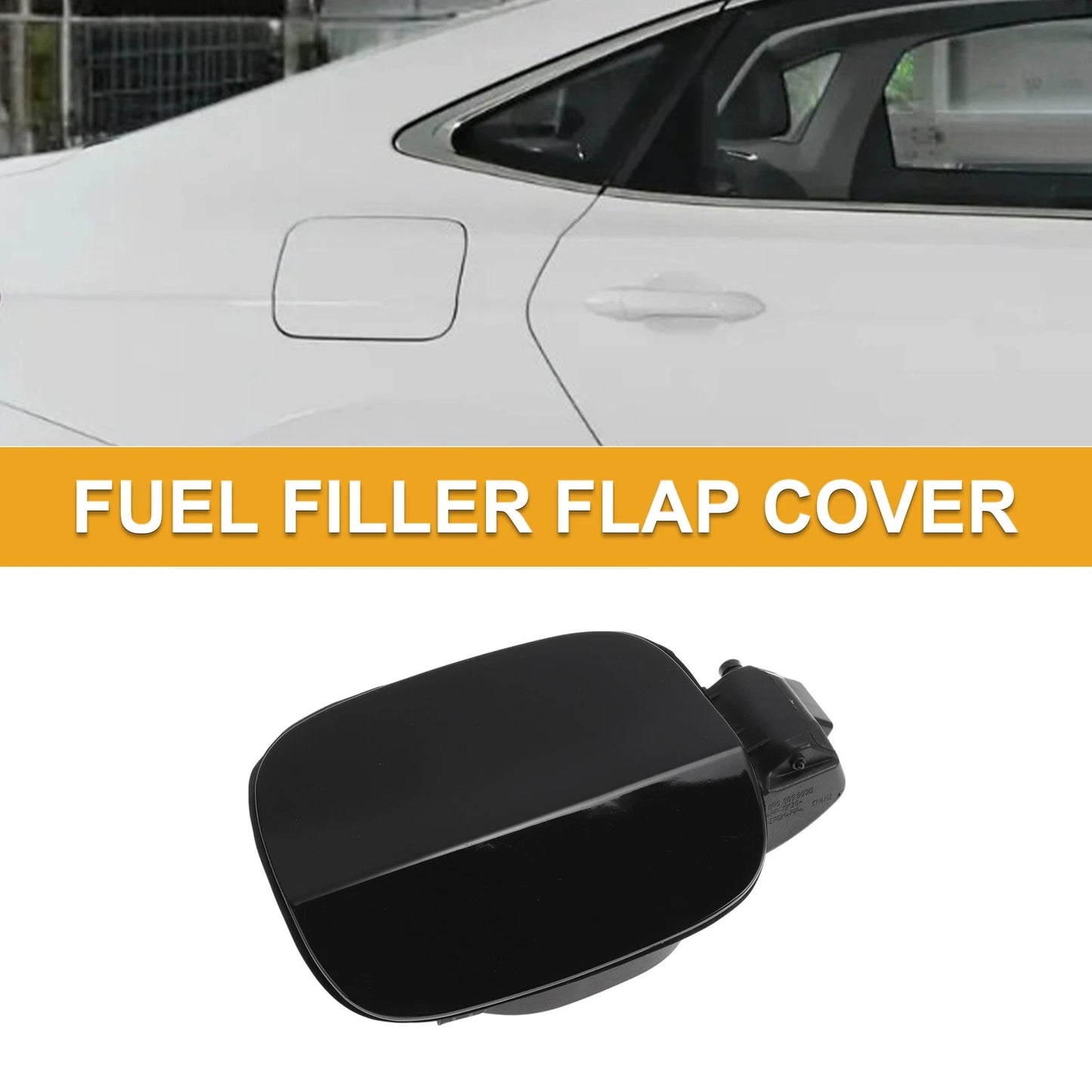Fuel Tank Door Cap for Audi Q5 (2010–2016) No. 8R0809999B Black ABS