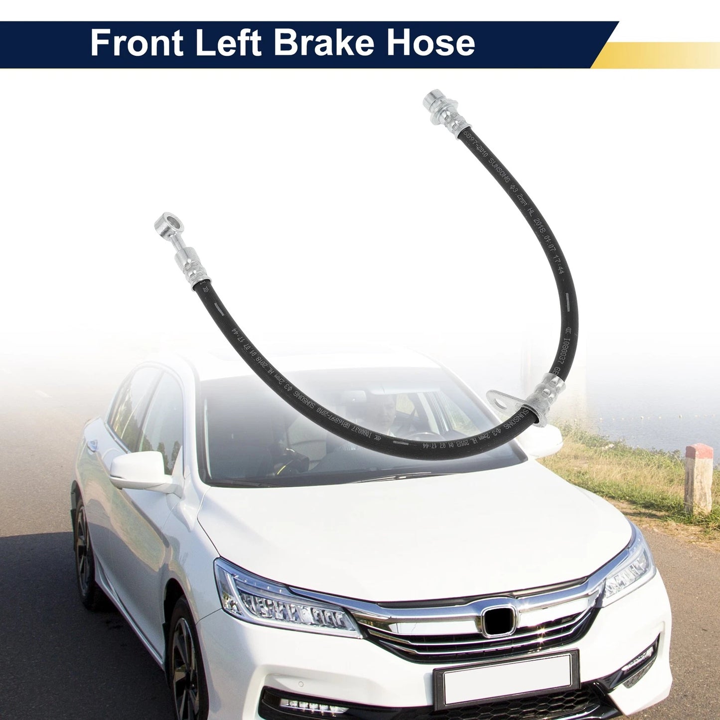 Front Left Brake Hose for Honda (2000–2023) No. 01465T5G000