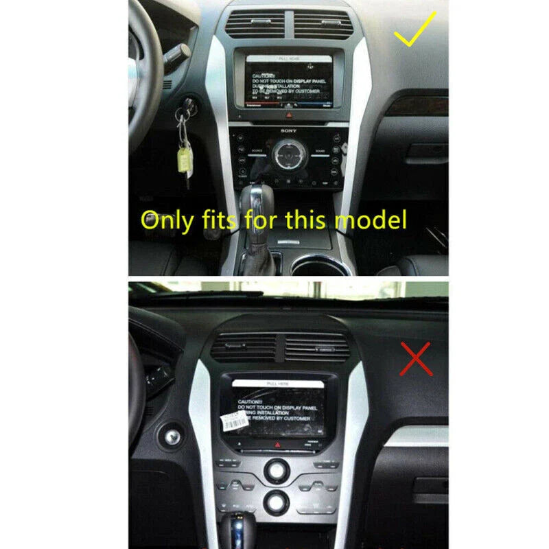 Interior Dashboard Console Cover Trim for Ford Explorer (2011–2015)