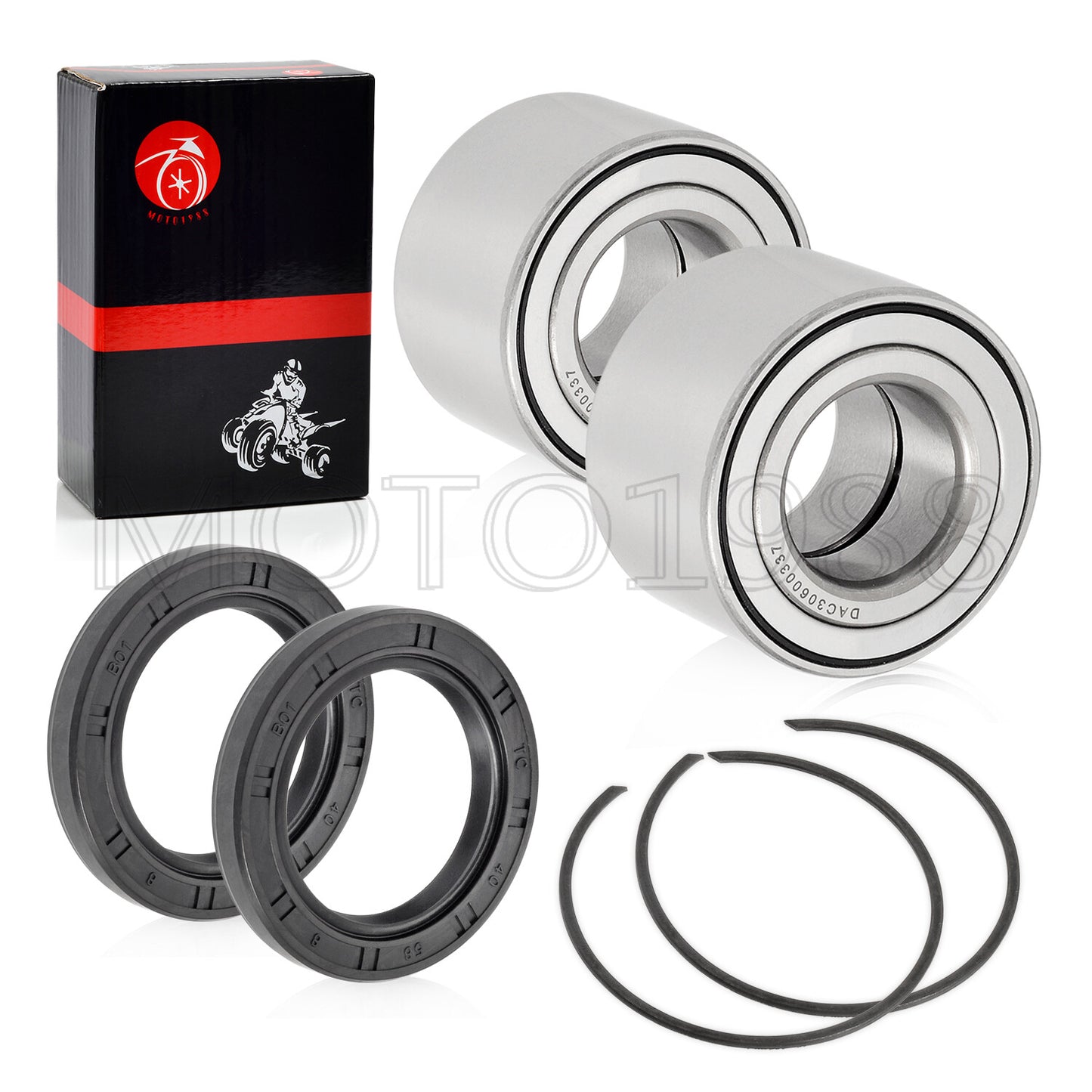 2 Wheel Bearings & Seals for Can-Am Renegade/Commander/Maverick (2011–2023)