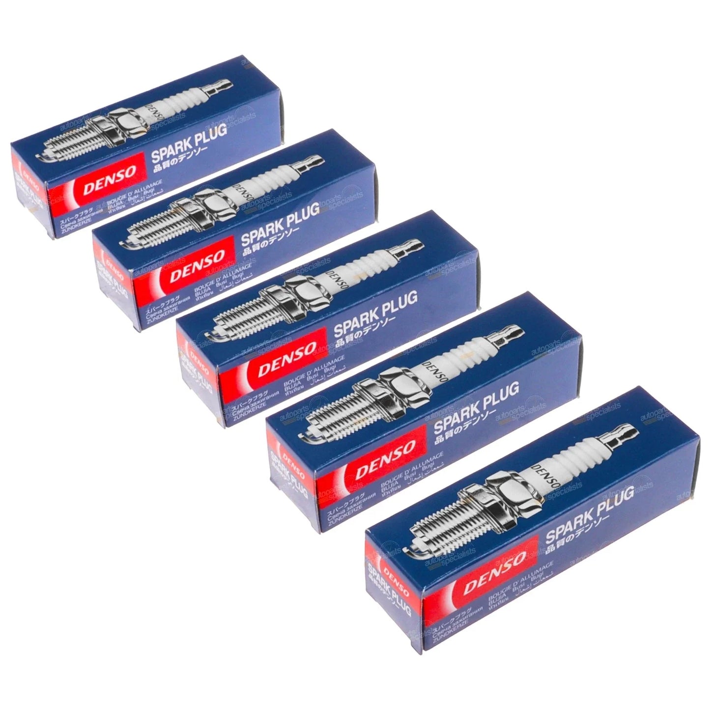5 x  Nickel Spark Plugs for Audi 100 (1977 - 1983)
