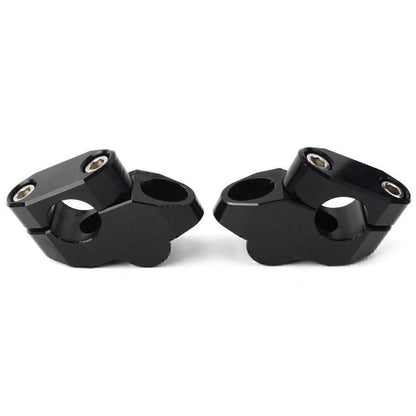 Black Handlebar Bar Extension Riser for Motorcycle