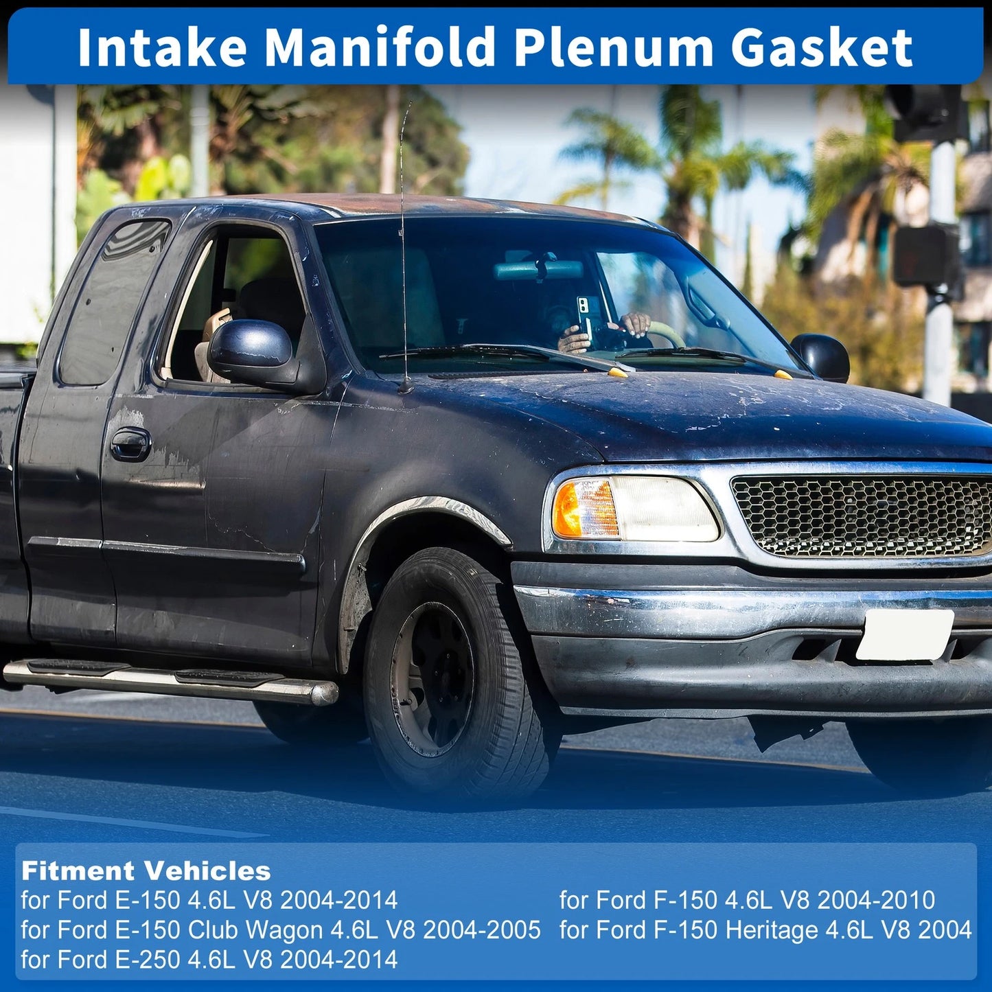Upper Intake Manifold Plenum Gasket for Ford F-150 (2004–2010) MS962811 MS19370