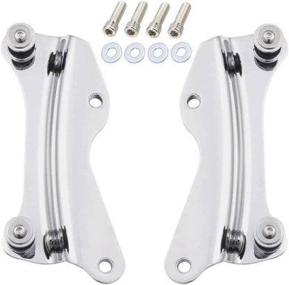 Chrome Docking Hardware Kit for Harley CVO Street Glide Road Glide (2014-2023)