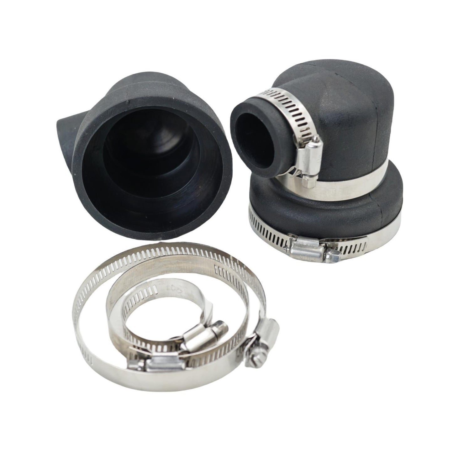 Set of 2 Heat Exchanger End Caps for Volvo 861608 (Year Range Not Specified)