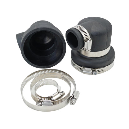 Set of 2 Heat Exchanger End Caps for Volvo 861608 (Year Range Not Specified)