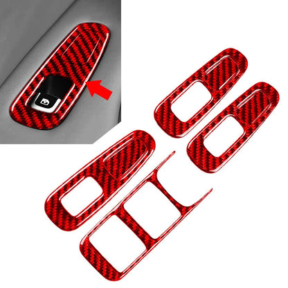 6X Door Trim Pillar Posts Cover Kit for KIA Optima (2011–2015) Gloss Black
