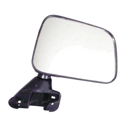 Set of 2 Black Manual Door Mirrors for Toyota Hilux (1983–2004)