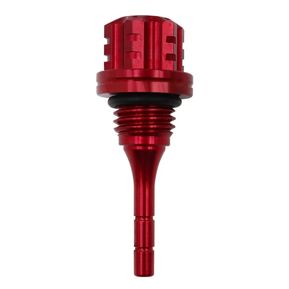 Set of 4 Tire Valve Caps for Car Motor Rim Vent (Red)