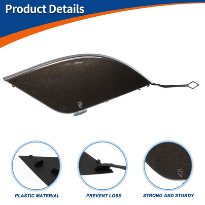 Rear Tow Hook Cover for Mercedes-Benz (2012-2015) Crystal Brown