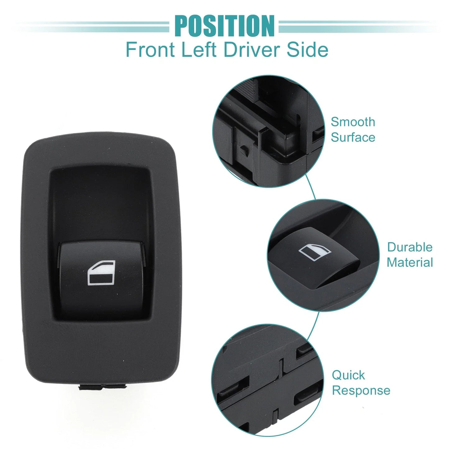 Front/Rear/Right Power Window Switch for BMW 328i (2007 - 2013)