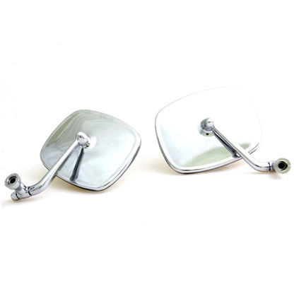 Set of 2 Chrome Door Mirrors for Volkswagen VW Bus T2 (1968–1979)