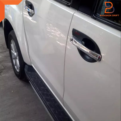 Matte Black 4 Door Handle Cover Insert for Isuzu D-Max Ute (2012-2019)