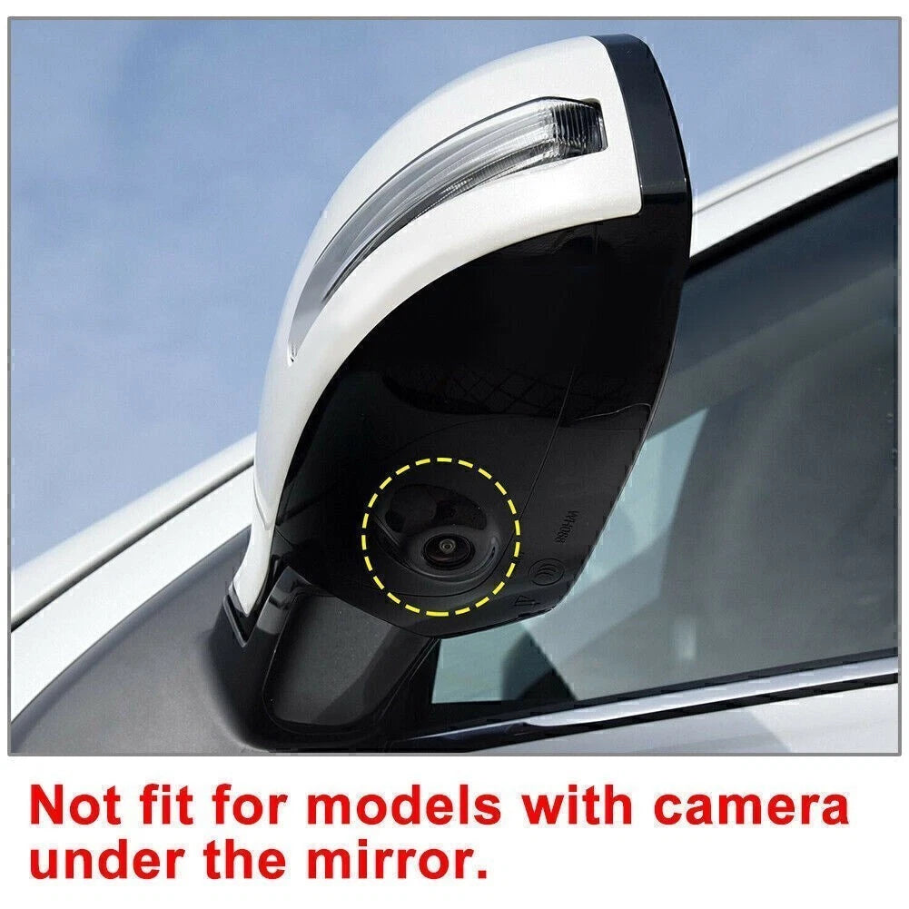 Chrome Door Side Rearview Mirror Trim Cover for Mitsubishi Outlander (2013–2020)