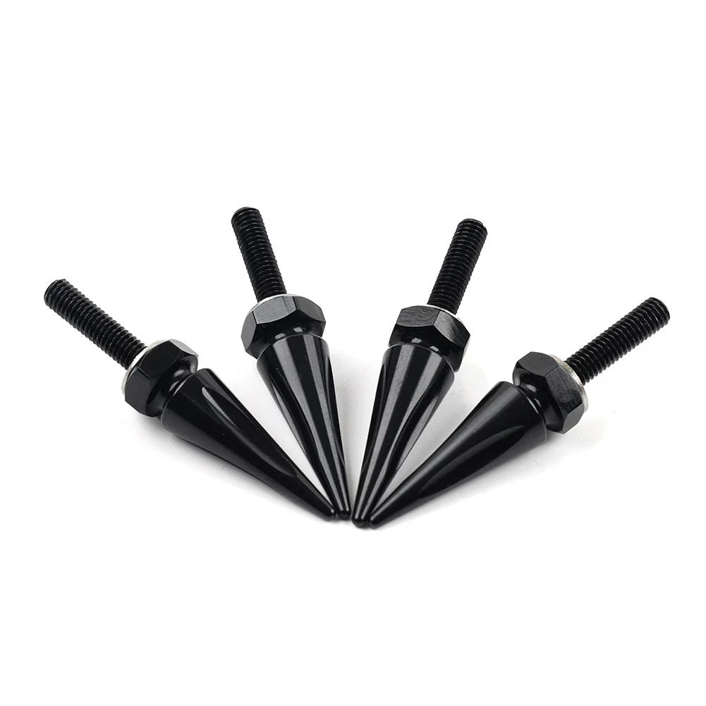 Spike Bolts for Harley Road Glide Windshield 2015-2023 Aluminum Black