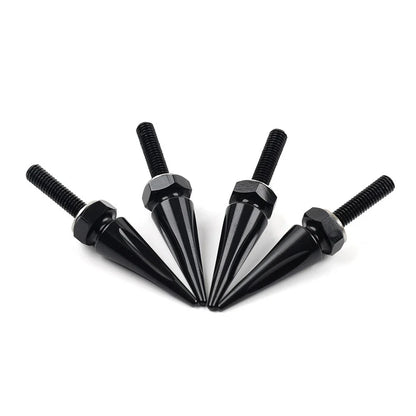 Spike Bolts for Harley Road Glide Windshield 2015-2023 Aluminum Black
