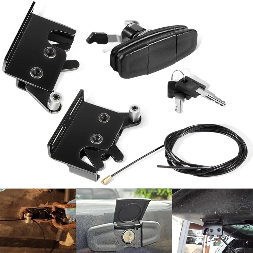 Twist Handle Kit Latches for Leer Truck Cap 100XQ 100XL 100XR