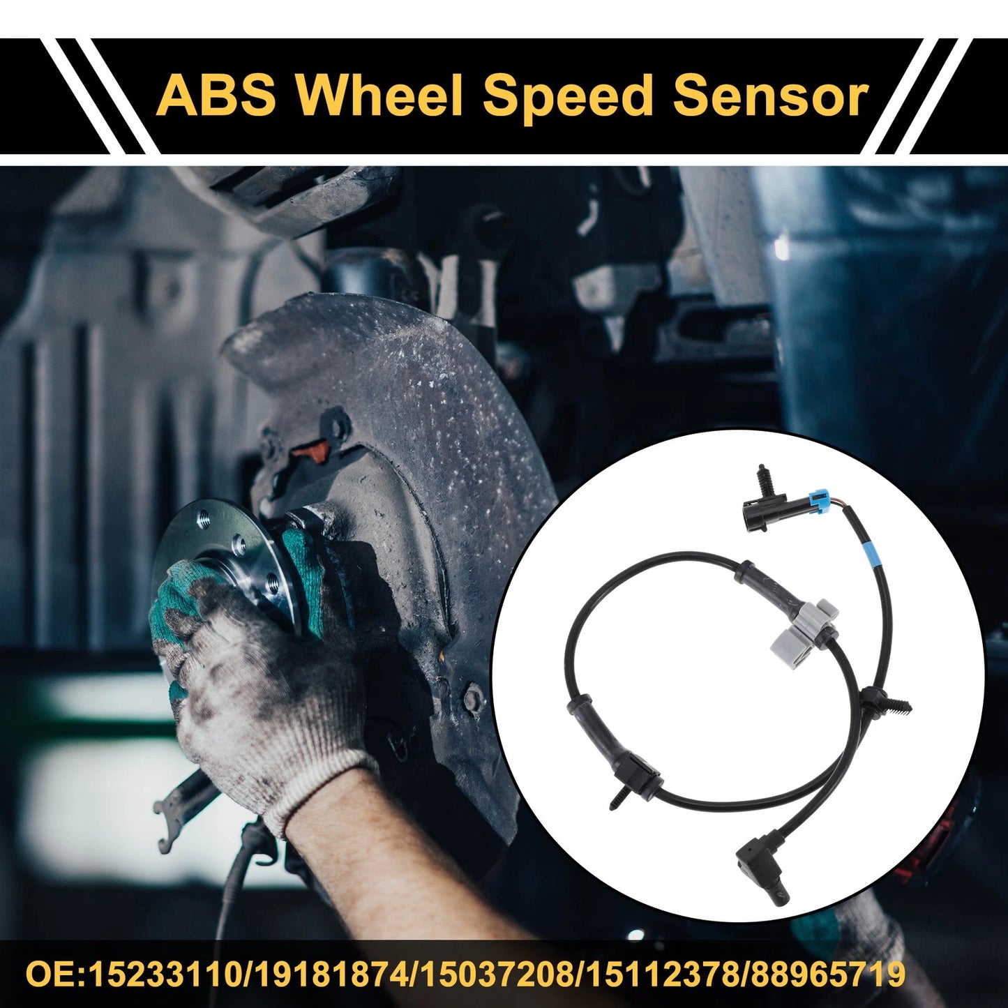 ABS Wheel Speed Sensor for GMC Sierra 1500 (No. 15233110/19181874)