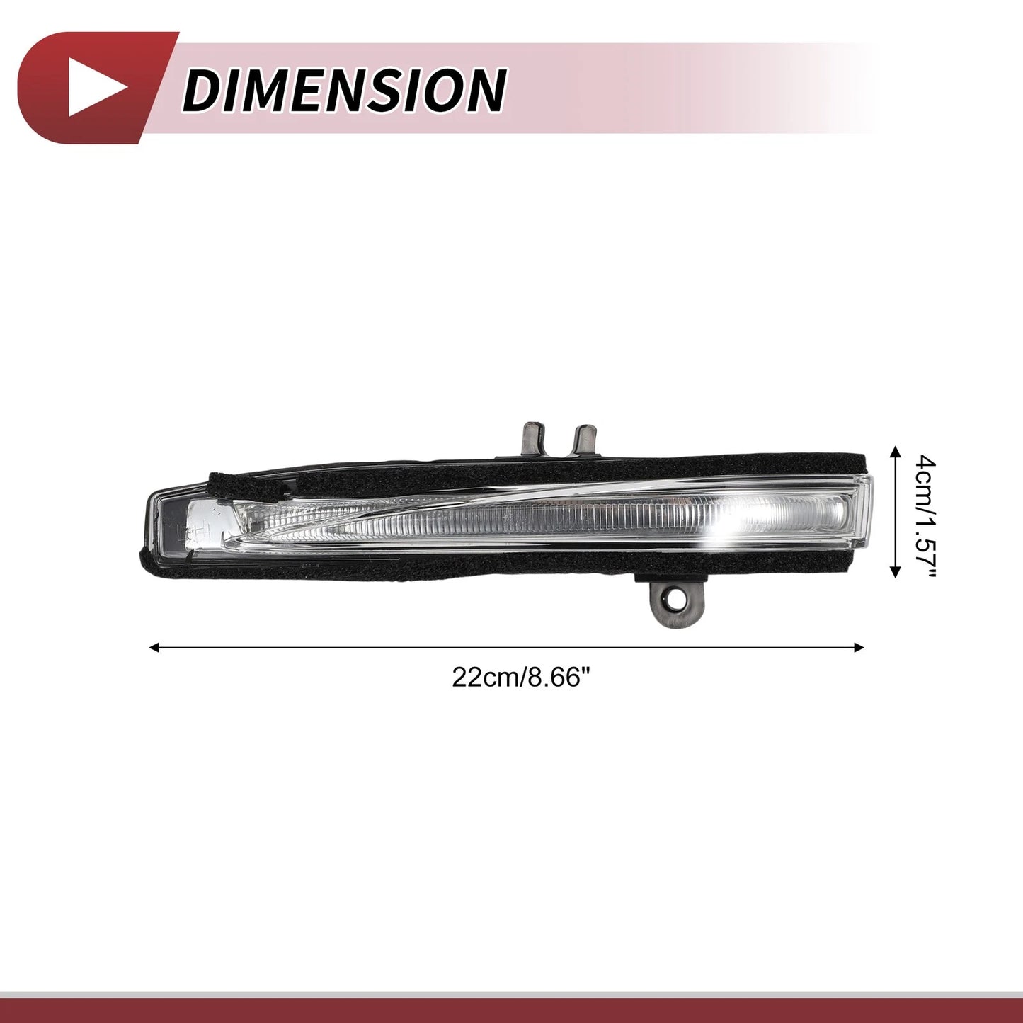 Left LED Turn Signal Light for Hyundai Sonata (2011–2013) No. 876143S100