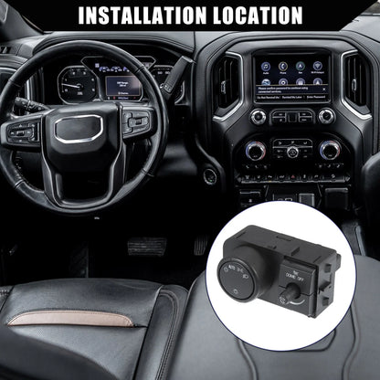 Car Headlight Switch for Chevy Silverado, GMC Sierra (2007-2013)