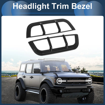 1 Pair Front Left Headlights
