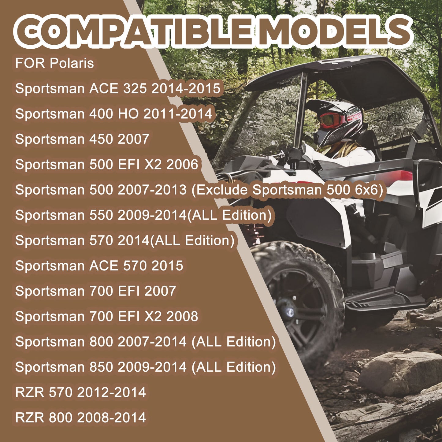Front Diff Sprague Bearing for Polaris Scrambler 850 XP (2014–2023)