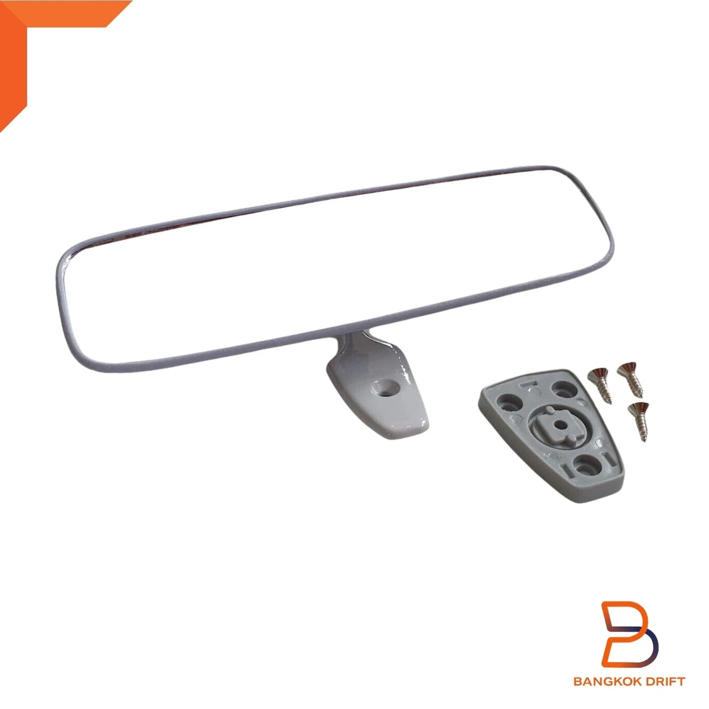 Grey Interior Rear View Mirror for Nissan 720 Ute (1979-1986)