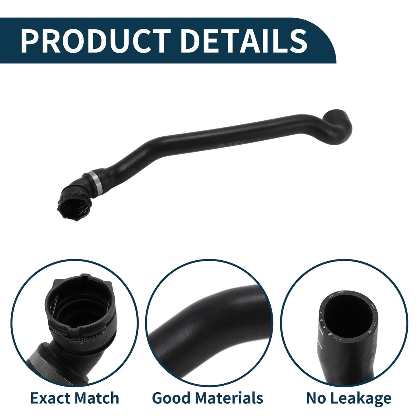 Radiator Hose No. 95510623910 for Porsche Cayenne (2003–2006)