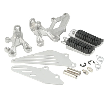 Front Rider Driver Foot Pegs Bracket Set for Kawasaki Ninja ZX14R (2006-2023)
