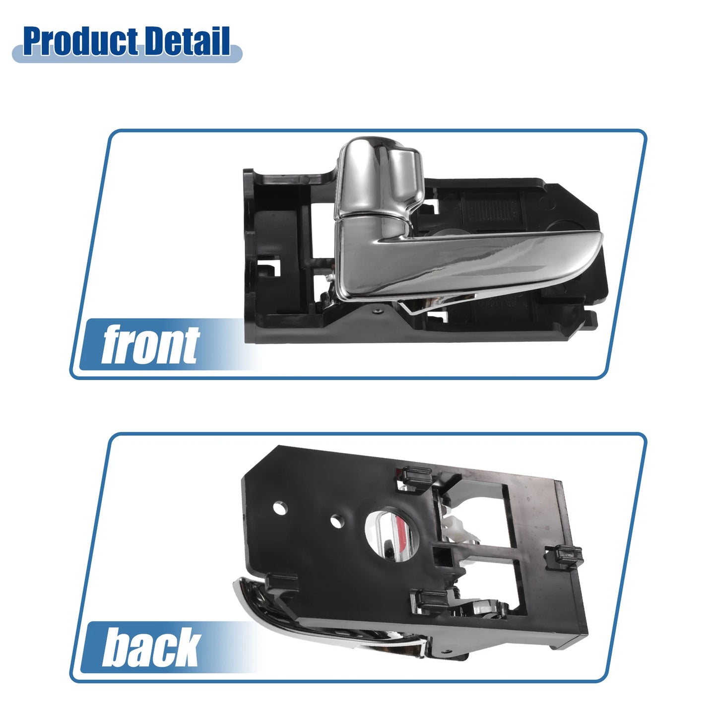 1 Pair Door Handle for Kia Spectra (2004–2006) No. 826102F000GW