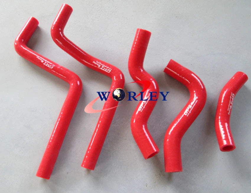 Silicone Radiator Hose for Honda CR125 CR125R (2000-2002) - Red