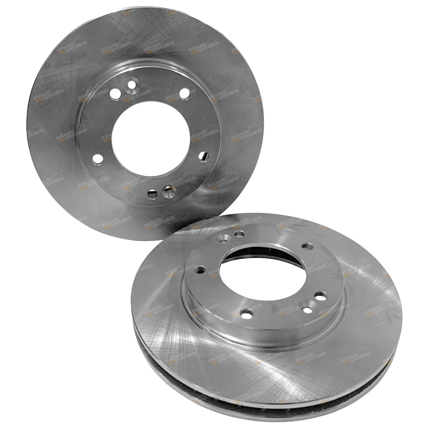 2X Front Disc Brake Rotors for Kia Spectra FB (2001–2004)