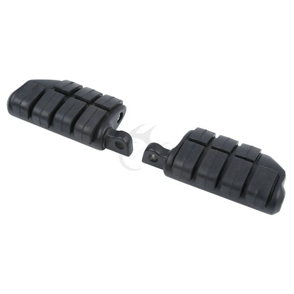 Matte Black Male Mount Footrests Pegs for Harley Sportster XL 1200 883 (2004-2023)