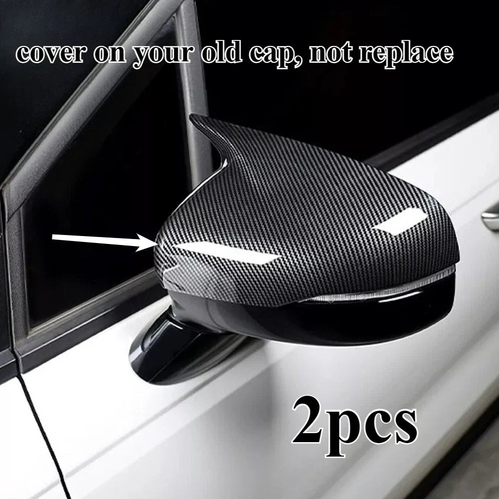 2 x Side Door Mirror Cover Caps Shell Trim for Kia Sorento (2021–2025)